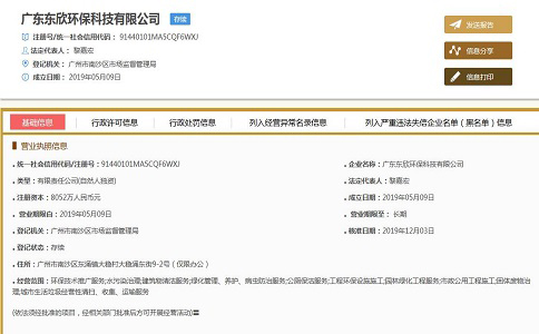 國家企業信用公示